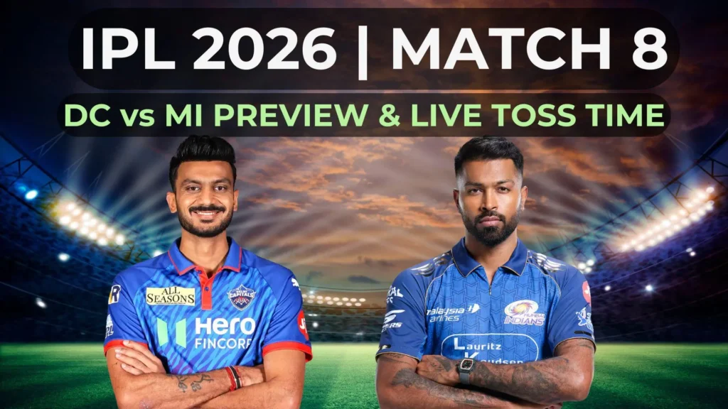 dc vs mi prediction ipl 2026 match 8